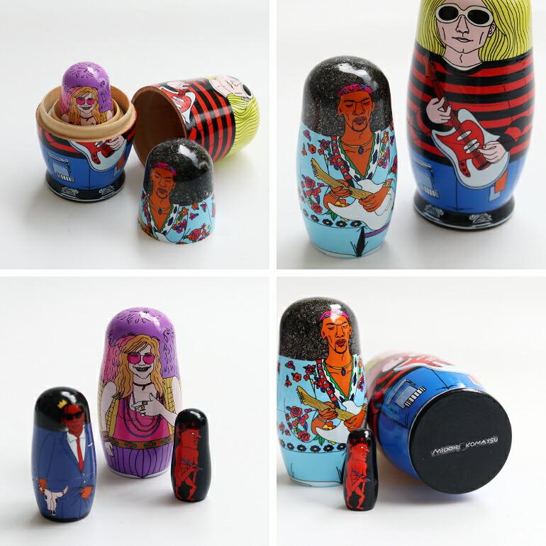 DETAIL マトリョーシカ ミュージシャン 27 カートコバーン ジミ