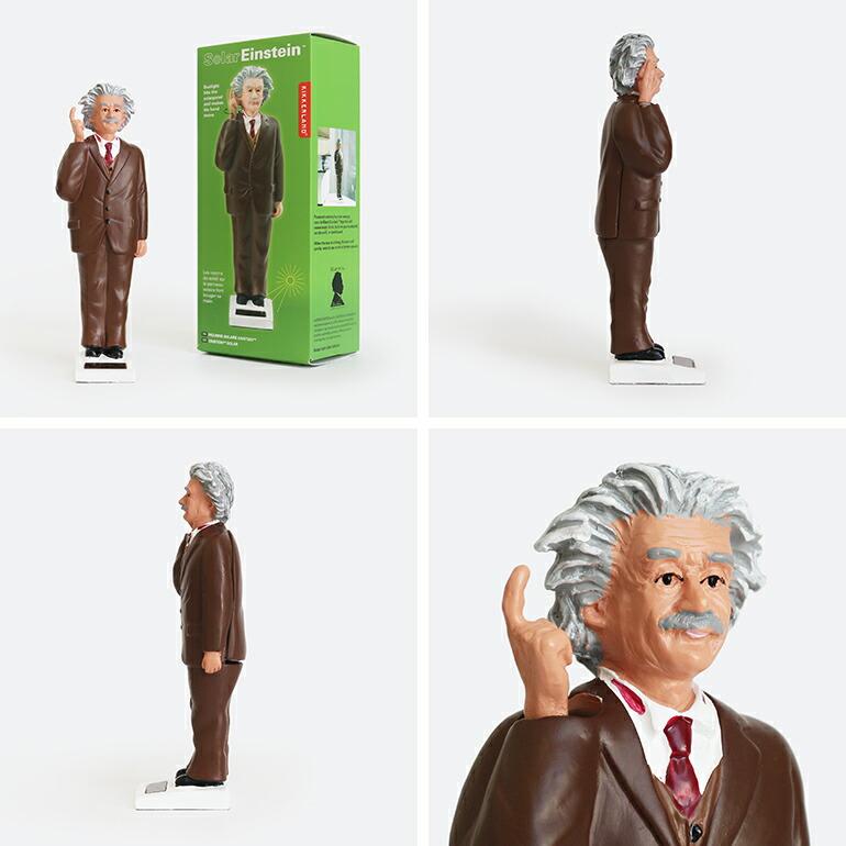 KIKKERLAND（キッカーランド） アインシュタイン 人形 ソーラーパネル