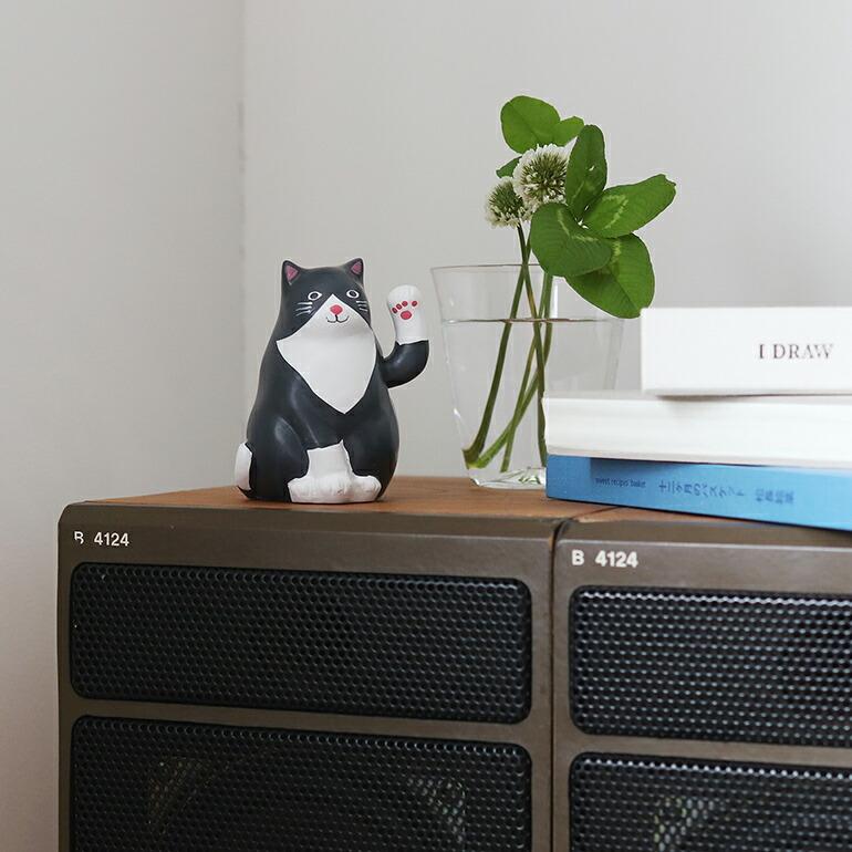 ネコ 猫 招き猫 人形 ソーラーパネル 太陽光 オブジェ KIKKERLAND キッカーランド Solar Cat ソーラーキャット | KIKKERLAND | 04