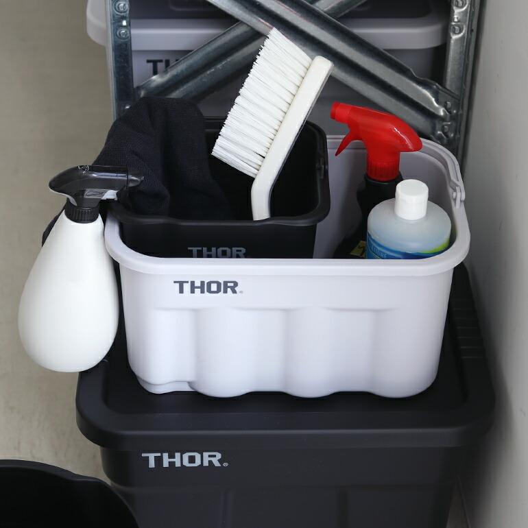 THOR（ソー） バケツ ミリタリー ガレージ 収納 アウトドア グレー