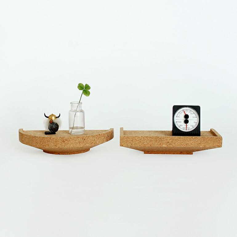 ウォールシェルフ ミニ コルク 賃貸 おしゃれ 軽量 amabro アマブロ CORK WALL SHELF | amabro