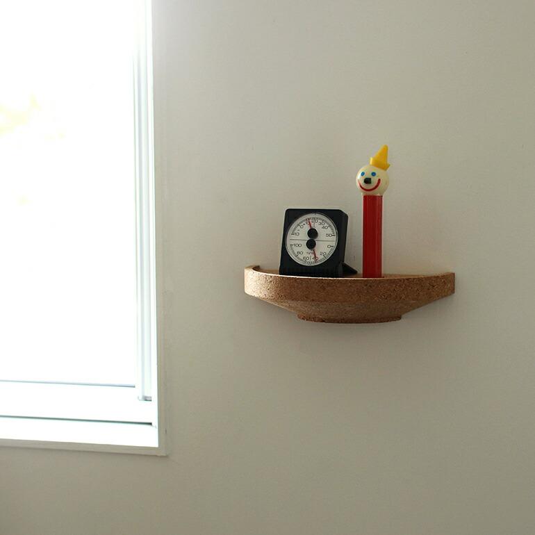 ウォールシェルフ ミニ コルク 賃貸 おしゃれ 軽量 amabro アマブロ CORK WALL SHELF | amabro | 06