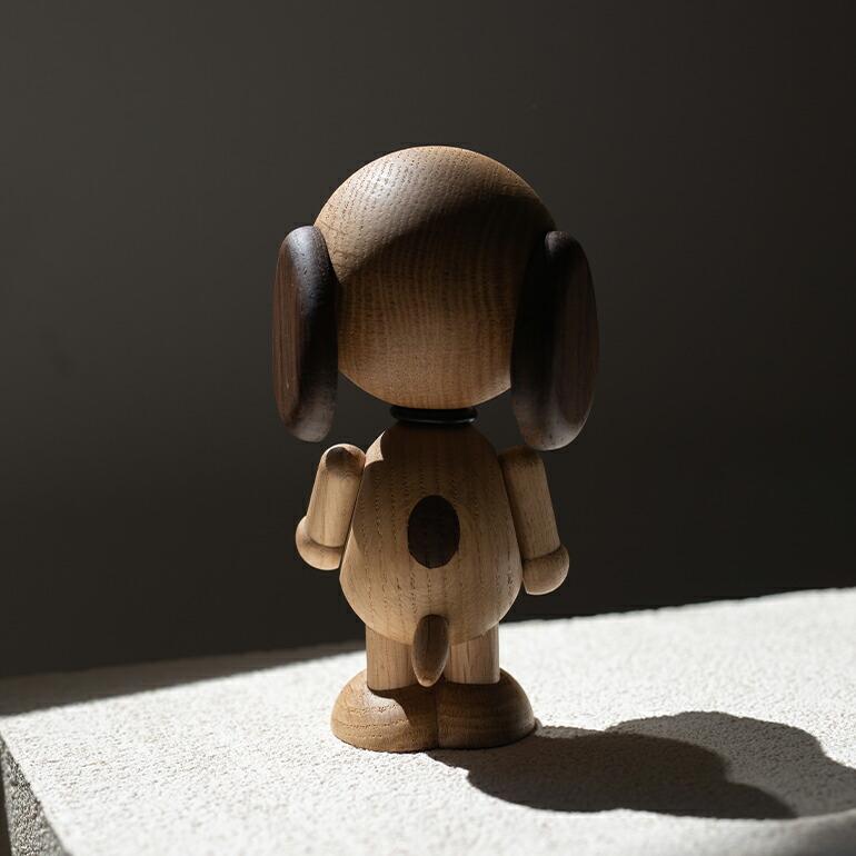 スヌーピー オブジェ 木製 デンマーク 北欧 天然木 ハンドメイド BOYHOOD ボーイフッド SNOOPY スモールサイズ_4