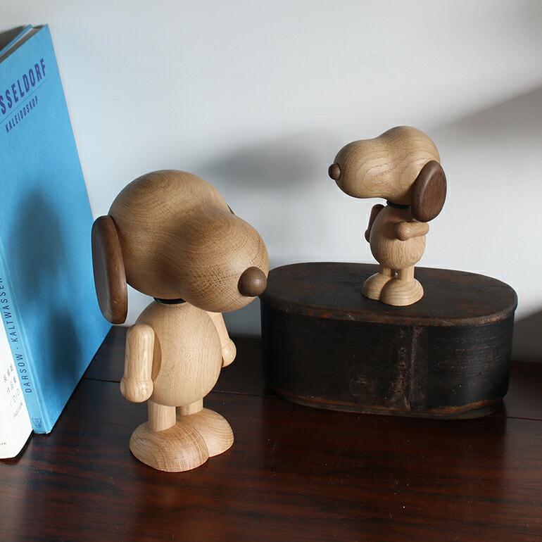 スヌーピー オブジェ 木製 デンマーク 北欧 天然木 ハンドメイド BOYHOOD ボーイフッド SNOOPY スモールサイズ_6