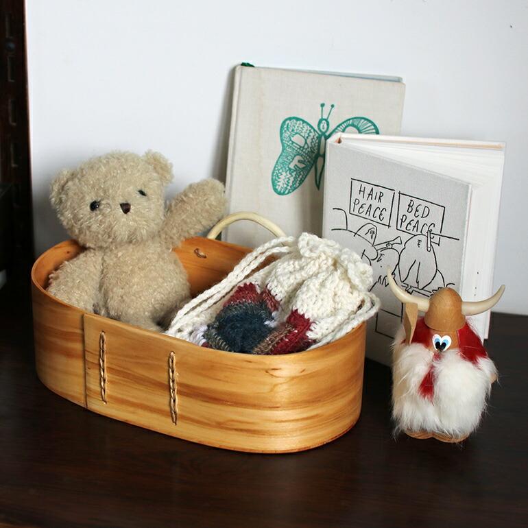 木箱 フィンランド 北欧 収納 ハンドメイド シェーカーボックス CINQ サンク フィンランドのヴァッカ ハンドル付き Lサイズ | ブランド登録なし | 04