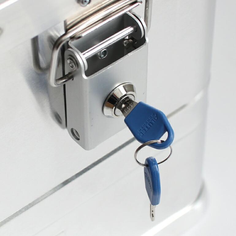 KR】 ALUTEC アルテック アルミコンテナ L(93L) ALUTEC ALUMINUM