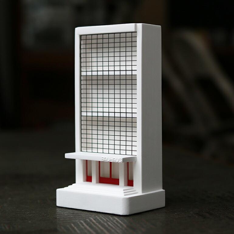 バウハウス ミニチュア 建築  BAUHAUS デッサウ校 インテリア 石膏 ギフトCHISEL&MOUSE チゼルアンドマウス DESSAU MINI-ENTRANCE | ブランド登録なし | 03
