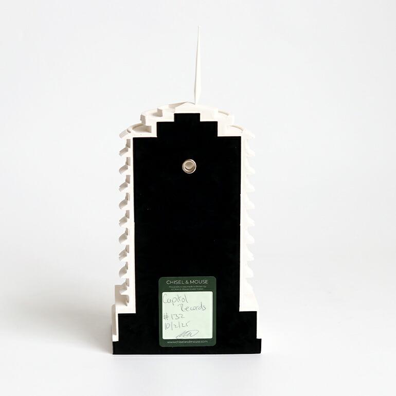 ミニチュア 建築 キャピトルレコードビル ロサンゼルス インテリア 石膏 ギフトCHISEL&MOUSE チゼルアンドマウス Capitol Records | ブランド登録なし | 04