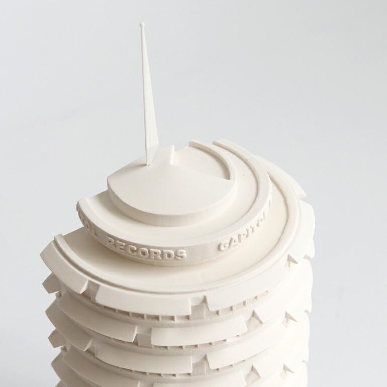 ミニチュア 建築 キャピトルレコードビル ロサンゼルス インテリア 石膏 ギフトCHISEL&MOUSE チゼルアンドマウス Capitol Records | ブランド登録なし | 06
