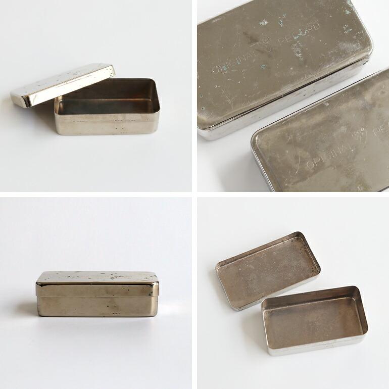 軍放出品 ミリタリー ステンレスケース 小物入れ チェコ軍 メディカル