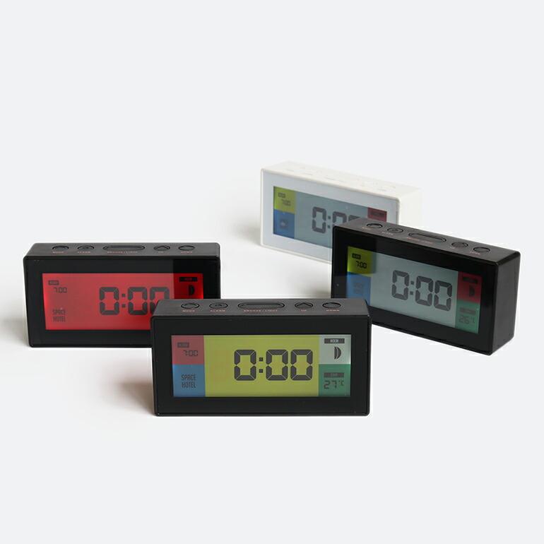 置時計 アラームクロック デジタル おしゃれ クラシック スヌーズ 温度表示 ムーンフェイズ DETAIL ディテール Robot Alarm Clock ロボットアラームクロック | DETAIL