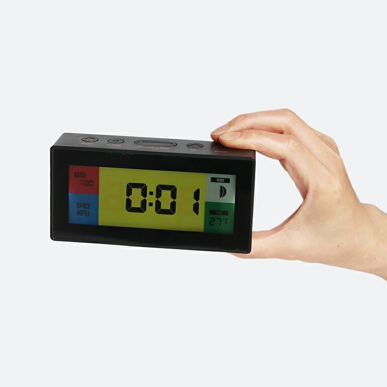置時計 アラームクロック デジタル おしゃれ クラシック スヌーズ 温度表示 ムーンフェイズ DETAIL ディテール Robot Alarm Clock ロボットアラームクロック | DETAIL | 08