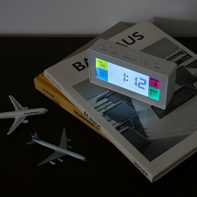 置時計 アラームクロック デジタル おしゃれ クラシック スヌーズ 温度表示 ムーンフェイズ DETAIL ディテール Robot Alarm Clock ロボットアラームクロック | DETAIL | 09