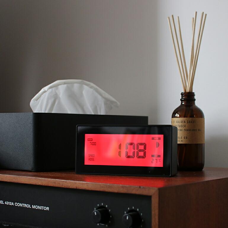 置時計 アラームクロック デジタル おしゃれ クラシック スヌーズ 温度表示 ムーンフェイズ DETAIL ディテール Robot Alarm Clock ロボットアラームクロック | DETAIL | 10