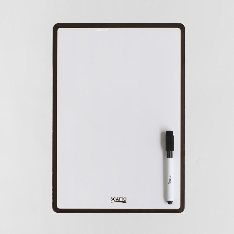 ホワイトボード シート マグネット A4 シンプル ペン付き メモ ToDoリスト スケジュール | ブランド登録なし | 01