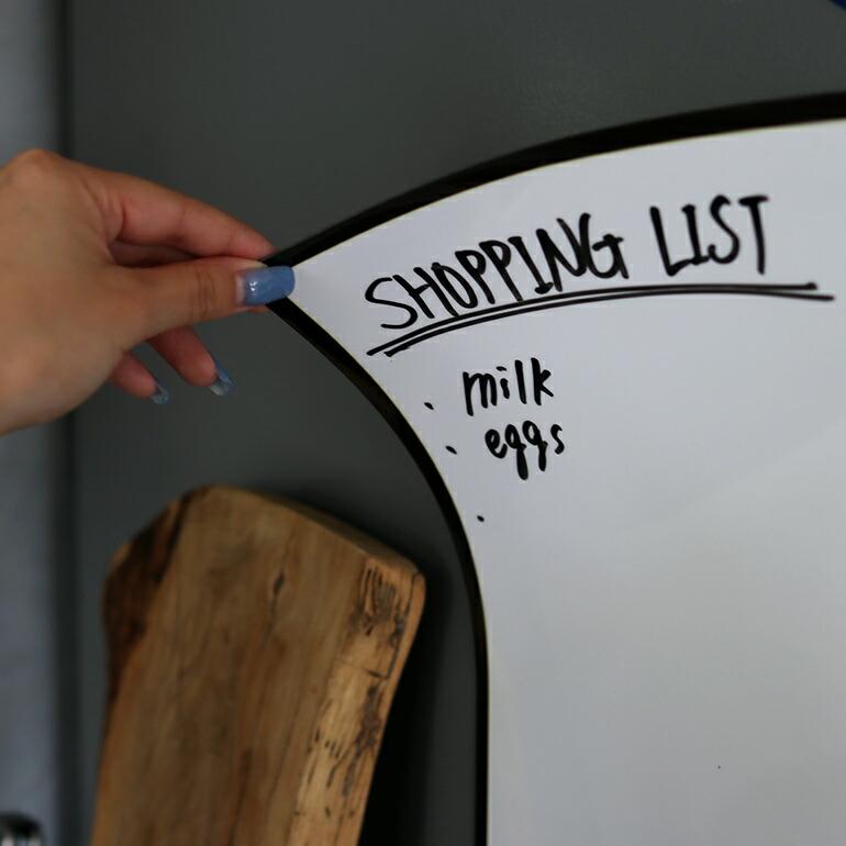 ホワイトボード シート マグネット A4 シンプル ペン付き メモ ToDoリスト スケジュール | ブランド登録なし | 06