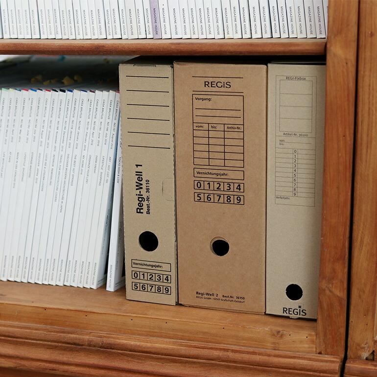 収納ボックス 紙製 段ボール ファイル 書類 A4 縦置き 横置き 引き出し