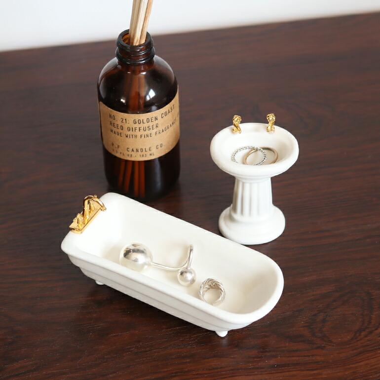 ジュエリートレイ アクセサリー トレイ PUEBCO プエブコ バスルーム ミニチュア 小物 収納 おしゃれ BATHROOM JEWELRY TRAY | PUEBCO | 05