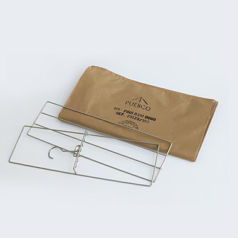衣類カバー ロング クローゼット PUEBCO プエブコ RUBBERIZED FABRIC ハンギングオーガナイザー W/WIRE FRAME コート\u0026ジャケットの画像