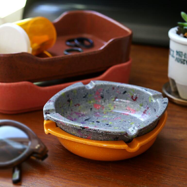 灰皿 アッシュトレイ おしゃれ メラミン スタッキング 卓上 DULTON ダルトン MIXED MELAMINE ASHTRAY | DULTON | 06