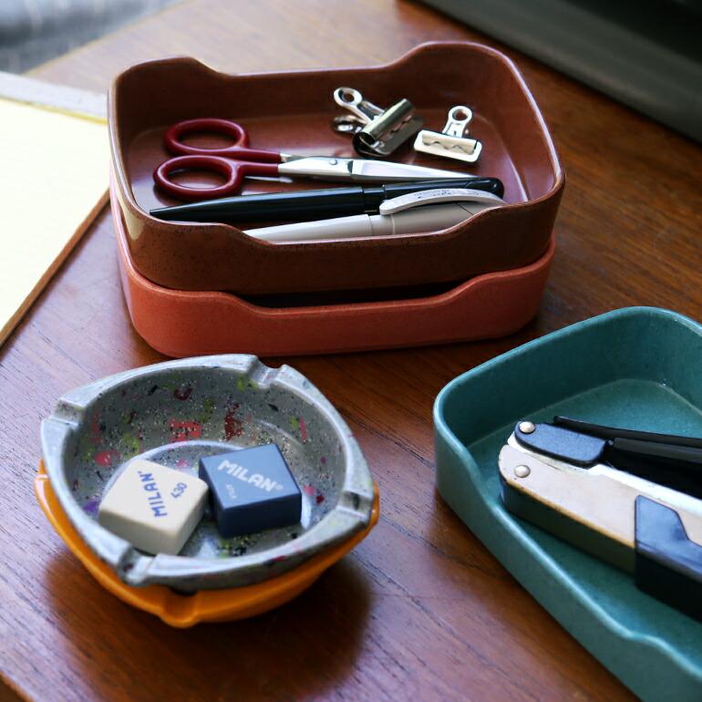 灰皿 アッシュトレイ おしゃれ メラミン スタッキング 卓上 DULTON ダルトン MIXED MELAMINE ASHTRAY | DULTON | 11