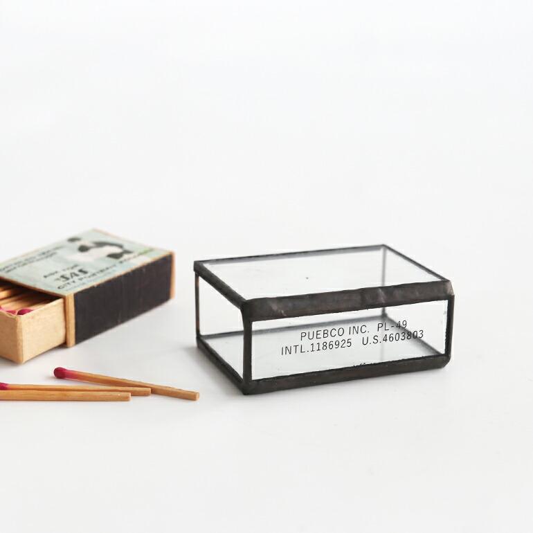 ステンドグラス マッチケース マッチ箱 小物入れ ディスプレイ PUEBCO プエブコ おしゃれ STAINED GLASS MATCH CASE | PUEBCO | 01