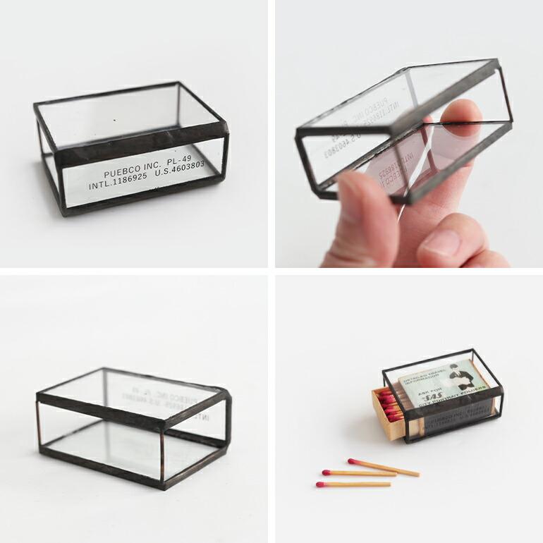 ステンドグラス マッチケース マッチ箱 小物入れ ディスプレイ PUEBCO プエブコ おしゃれ STAINED GLASS MATCH CASE | PUEBCO | 02