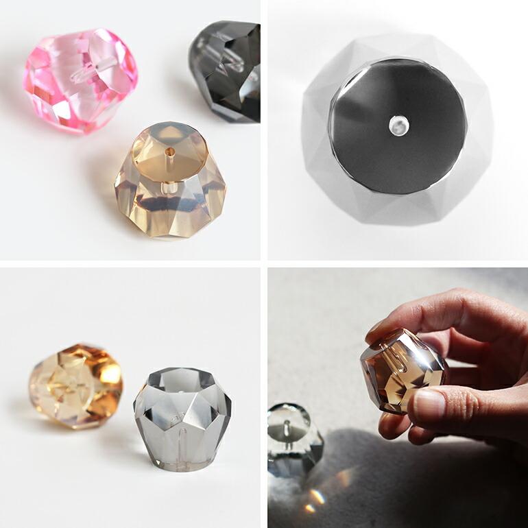 お香立て ガラス おしゃれ インセンスホルダー amabro アマブロ CRYSTAL INCENSE HOLDER オブジェ コンパクト | amabro | 03