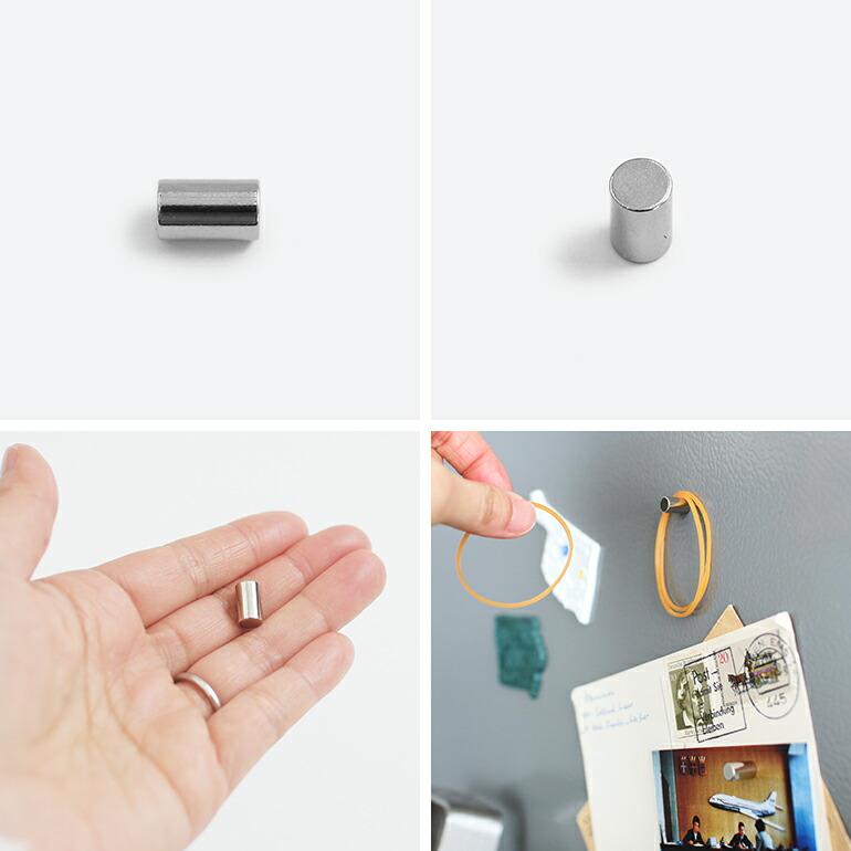 マグネット 磁石 スティック シンプル シルバー ステーショナリー 事務用品 Magnet Stick Thick ティック(1点販売) | ブランド登録なし | 02