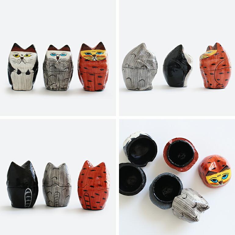 小物入れ ネコ 猫 オブジェ ハンドメイド インド DETAIL ディテール Papier Mache Standing Cat パピエ マシェ スタンディング キャット | DETAIL | 03