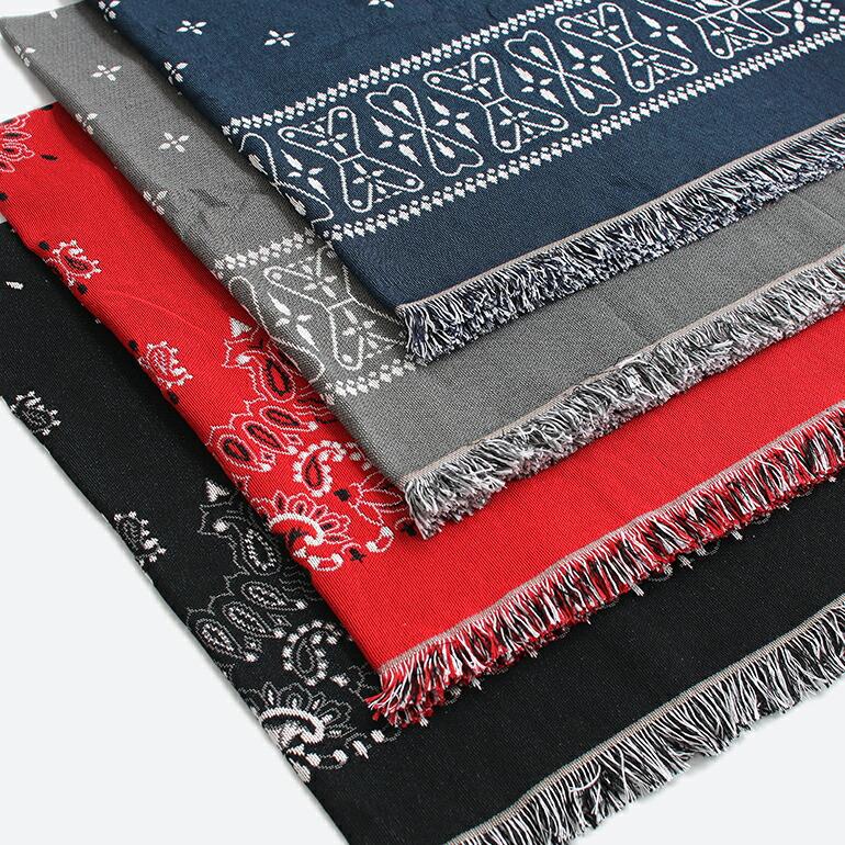 BNLV ラグ ブランケット ビンテージ 十字架 クロス ブランケット マット DETAIL（ディテール） ブランケット スローケット ラグ クロス 大判