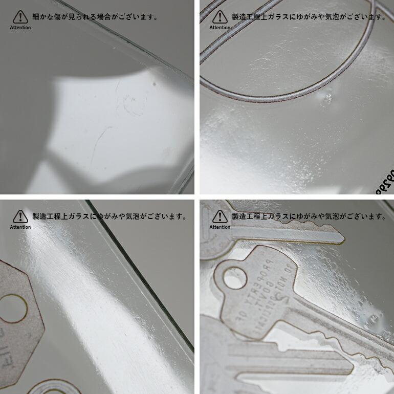 トレイ ガラス PUEBCO プエブコ スケルトン おしゃれ プリント インテリア PRINTED GLASS TRAY Skeleton | PUEBCO | 05
