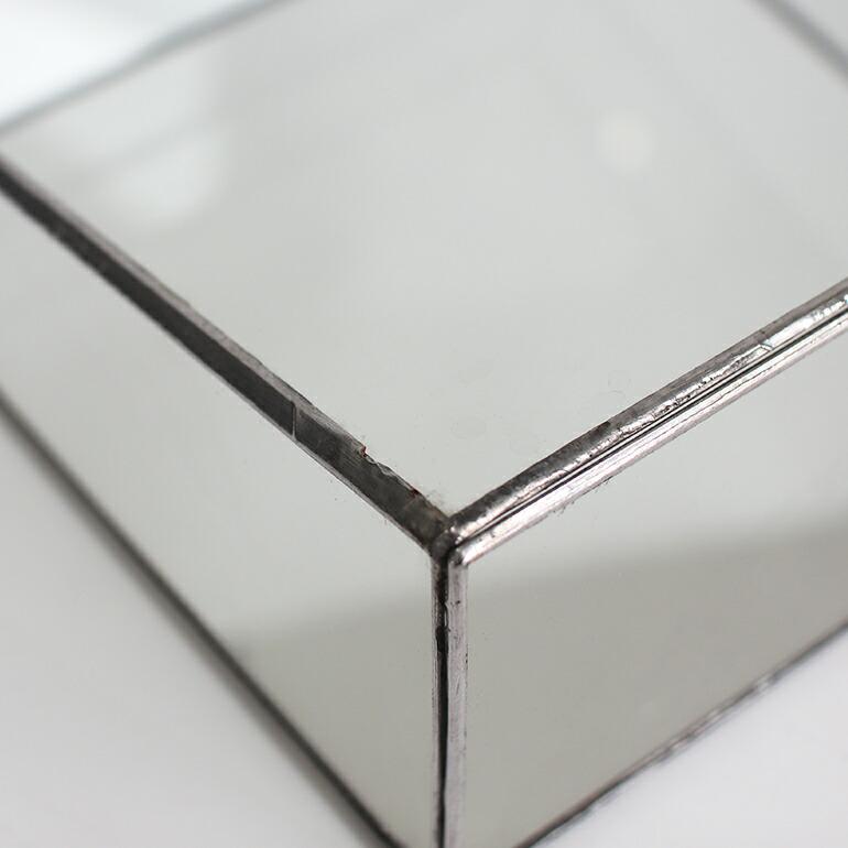 ディスプレイケース コレクションケース ガラス ミラー ベロア アクセサリーPUEBCO プエブコ STAINED GLASS DISPLAY CASE | PUEBCO | 04
