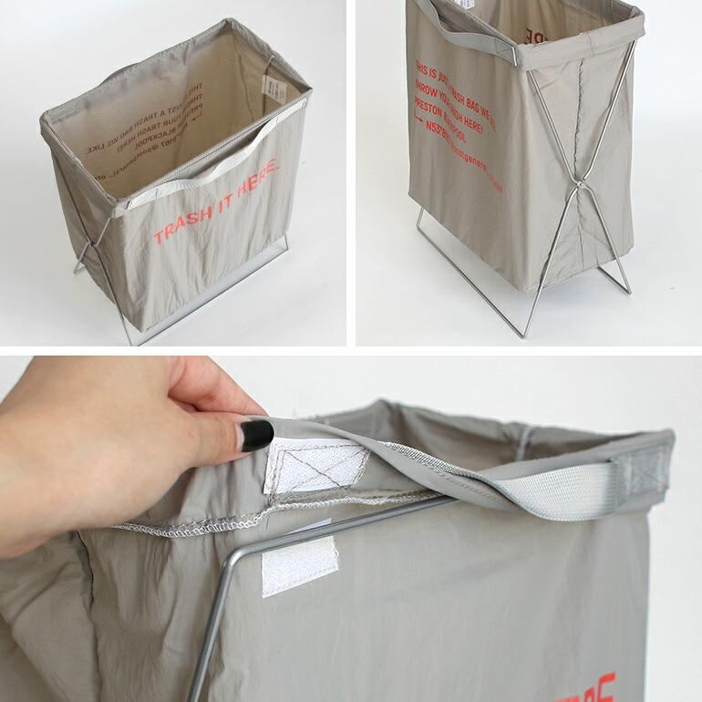 ゴミ箱 収納 バスケット 折り畳める ナイロン 洗える おしゃれ 軽量 POST GENERAL ポストジェネラル TRASH IT / トラッシュイット | POST GENERAL | 03