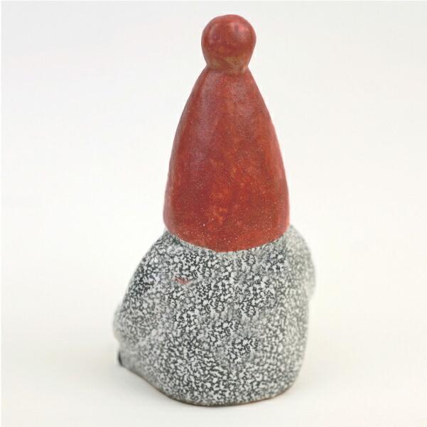 置物 オブジェ 北欧 インテリア クリスマス デコレーション 陶器 Lisa Larson リサラーソン ヨガサンタ グレー | Lisa Larson | 02