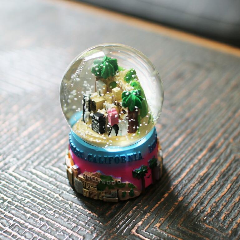スノードーム 置物 オブジェ お土産 都市 アメリカ ロサンゼルス ニューヨーク インストゥルメンタル Souvenir Snow Globe | ブランド登録なし | 01