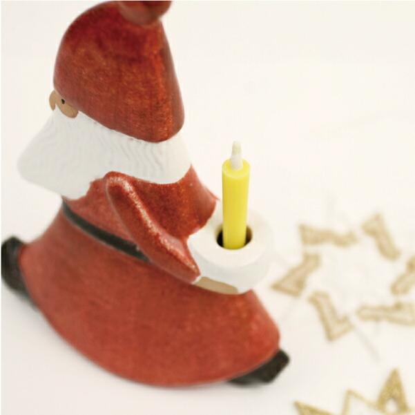 クリスマス オブジェ 置物 飾り サンタ 子供 Lisa Larson ストレスサンタ レッド | Lisa Larson | 02