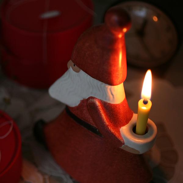 クリスマス オブジェ 置物 飾り サンタ 子供 Lisa Larson ストレスサンタ レッド | Lisa Larson | 03