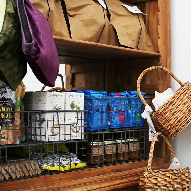 カゴ バスケット シューズボックス スチール スタッキング 収納 プエブコ PUEBCO SHOES BOX M | PUEBCO | 11