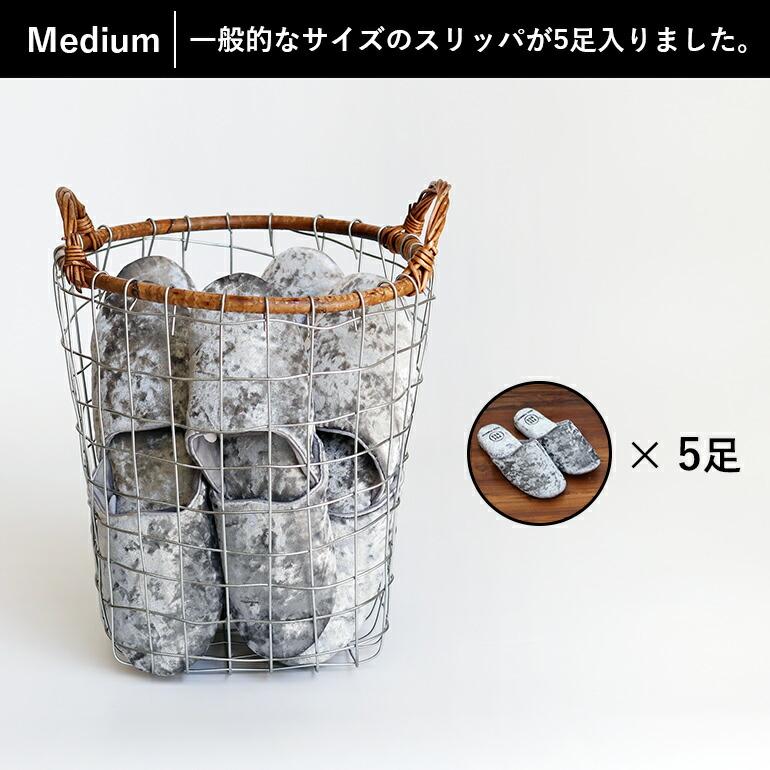 収納バスケット ラタン 籐 プエブコ 持ち手 ワイヤーバスケット  PUEBCO RATTAN TOP WIRE BASKET M｜cdcstores｜06