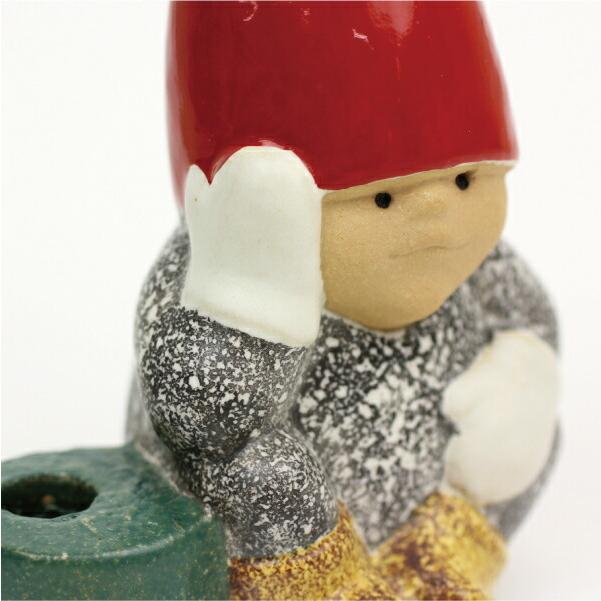 クリスマス オブジェ 置物 飾り サンタ 子供 Lisa Larson Santa Family Boy | Lisa Larson | 01