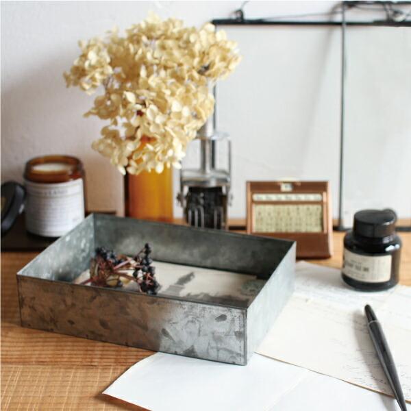 カードボックス 整理 収納 インテリア ブリキ 整理 収納 インテリア fog フォグ | fog linen work | 02