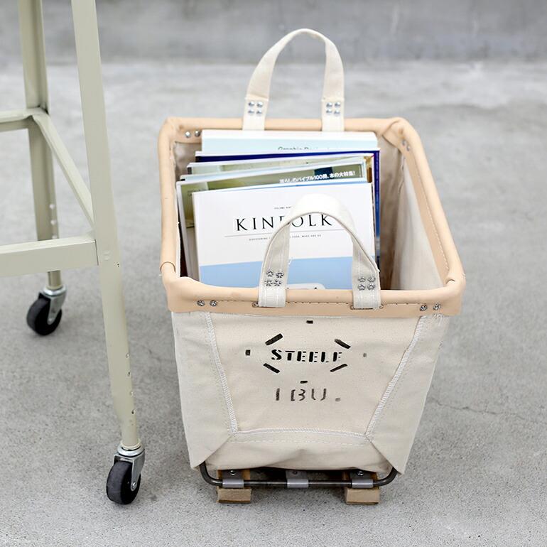 Steele Canvas Basket キャンバスバスケット 35L アメリカ ステンシル