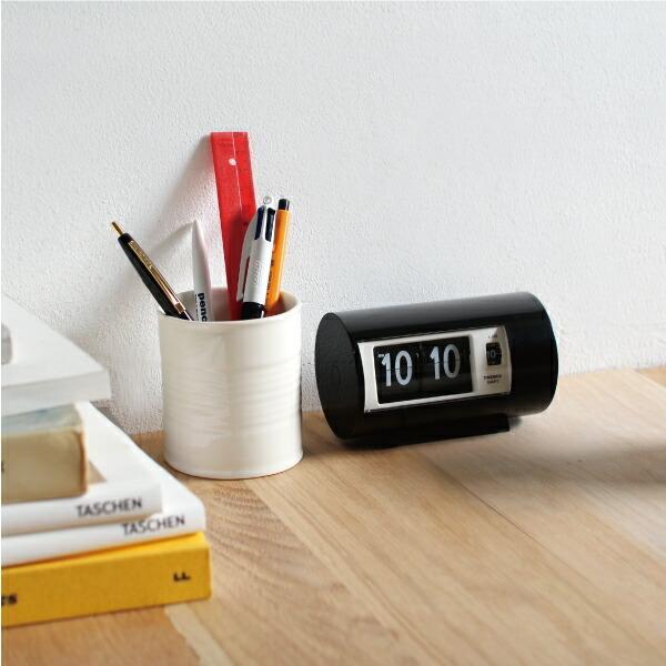 置時計 おしゃれ パタパタ時計 フリップクロック アラーム トゥエンコ TWEMCO AP-28 アラームクロック ブラック | ブランド登録なし | 02