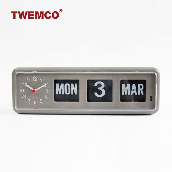 【専用ページです】TWEMCO トゥエンコ BQ-38GREY パタパタ時計 置時計 おしゃれ パタパタ時計 フリップクロック トゥエンコ