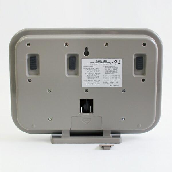 置時計 掛け時計 おしゃれ パタパタ時計 フリップクロック トゥエンコ TWEMCO デジタルカレンダークロック QD-35 グレー | ブランド登録なし | 02