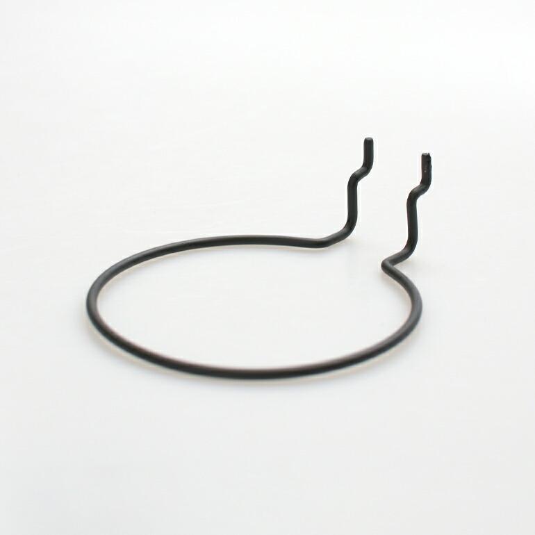 有孔ボード フック 穴あきボード アマブロ amabro ペグポットリング PEG POTRING Black(L) | amabro