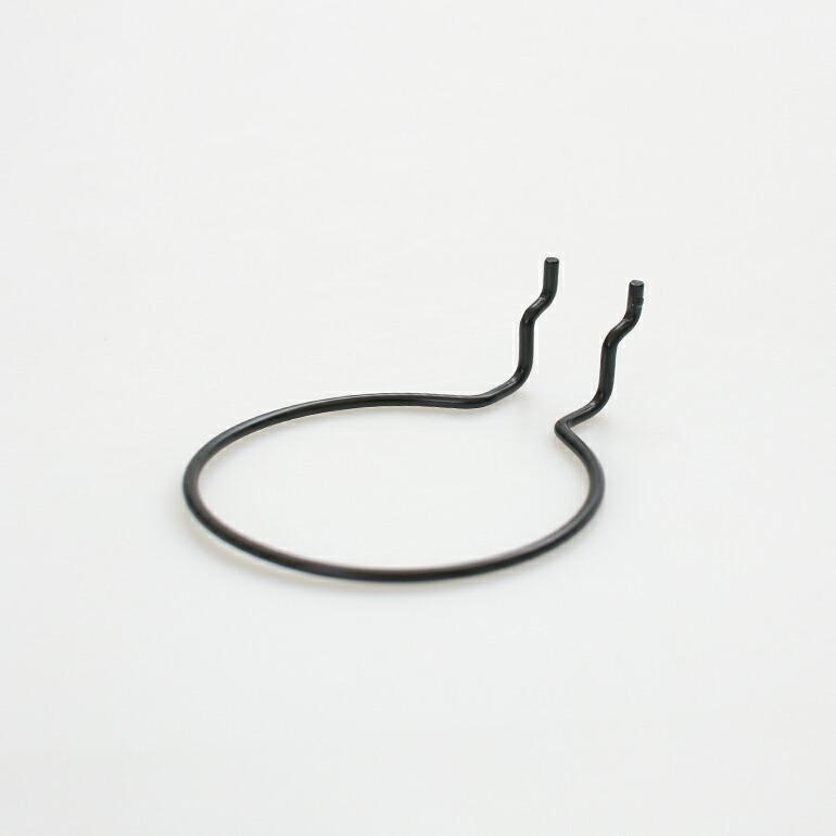 有孔ボード フック 穴あきボード アマブロ amabro ペグポットリング PEG POTRING Black(S) | amabro