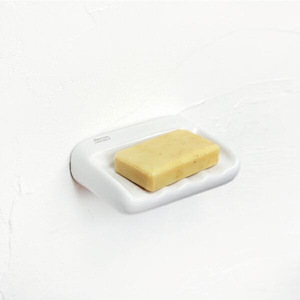 石けん置き ソープホルダー ソープトレー 洗面所収納 壁掛け 陶器 DIY アメリカンスタンダード American Standard Soap Holder S | ブランド登録なし