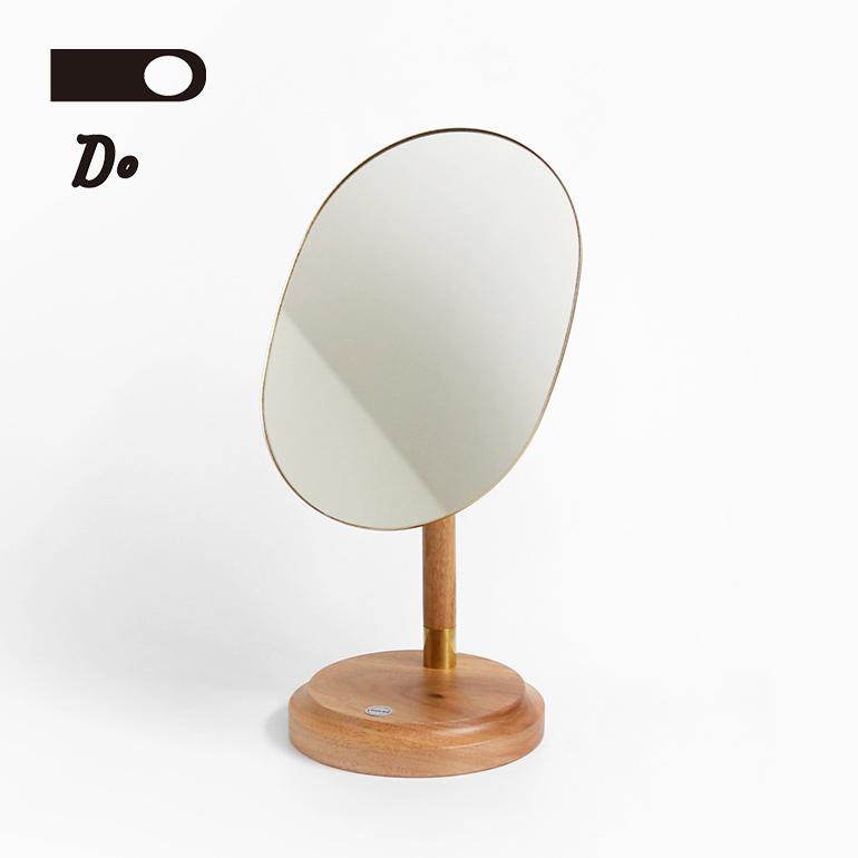 鏡 卓上ミラー テーブルミラー スタンドミラー オーバル 円 角度調整 180度 木製 真鍮 クラスカ CLASKA LOULOU Table Mirror | CLASKA Gallery & Shop ”DO”